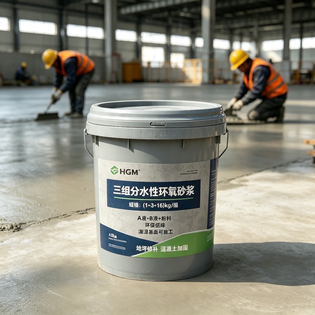 洛南三组份水性环氧砂浆